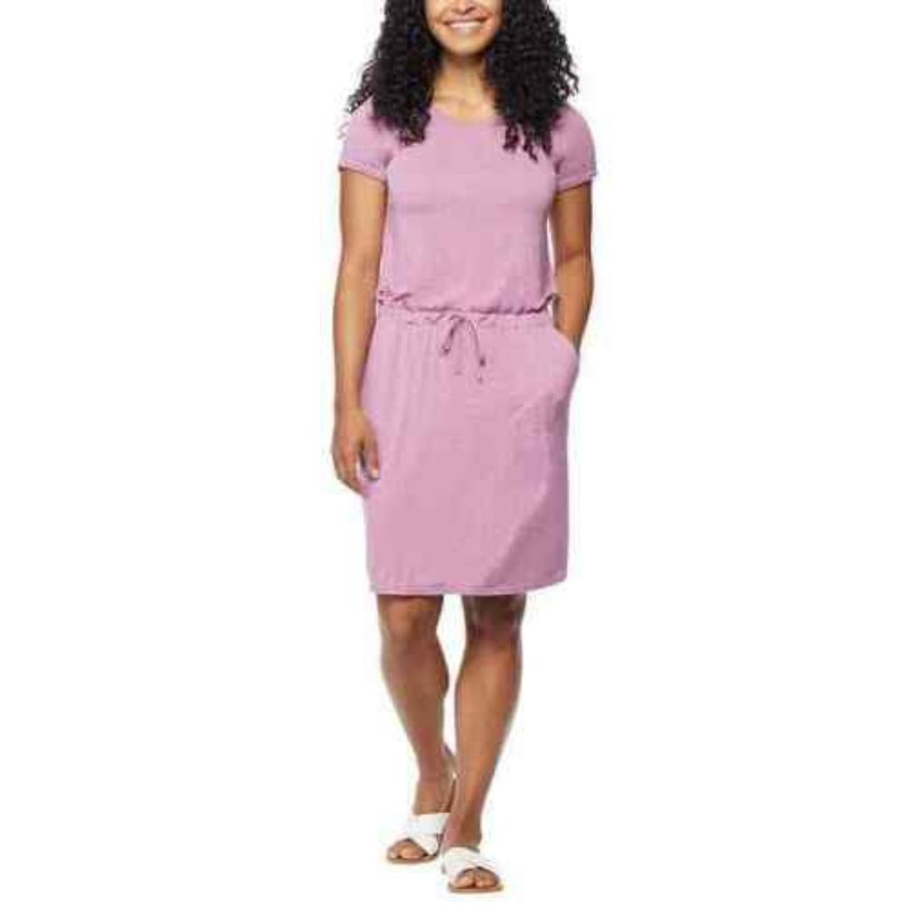 NWT 32 Degrees Cool Womens Pullover Elastic Waistband Dress Size M